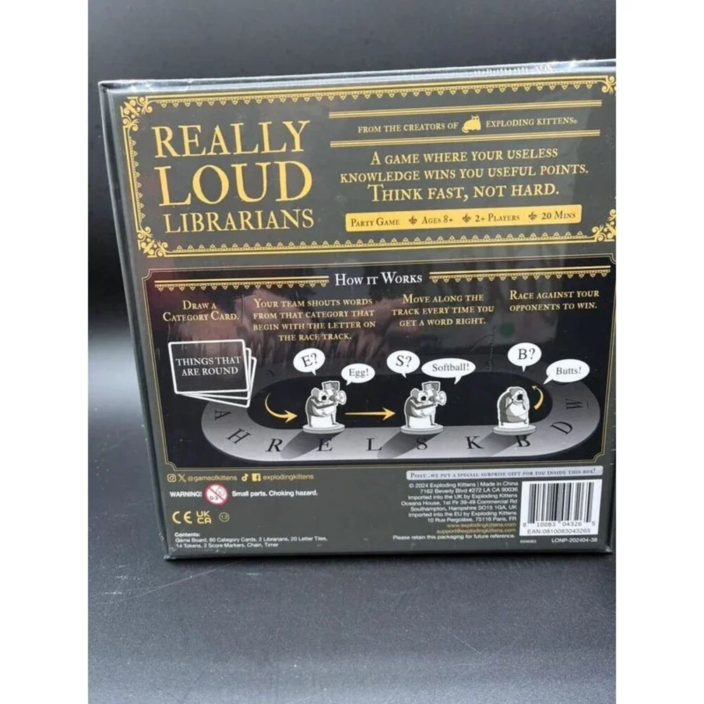 Really loud librarians